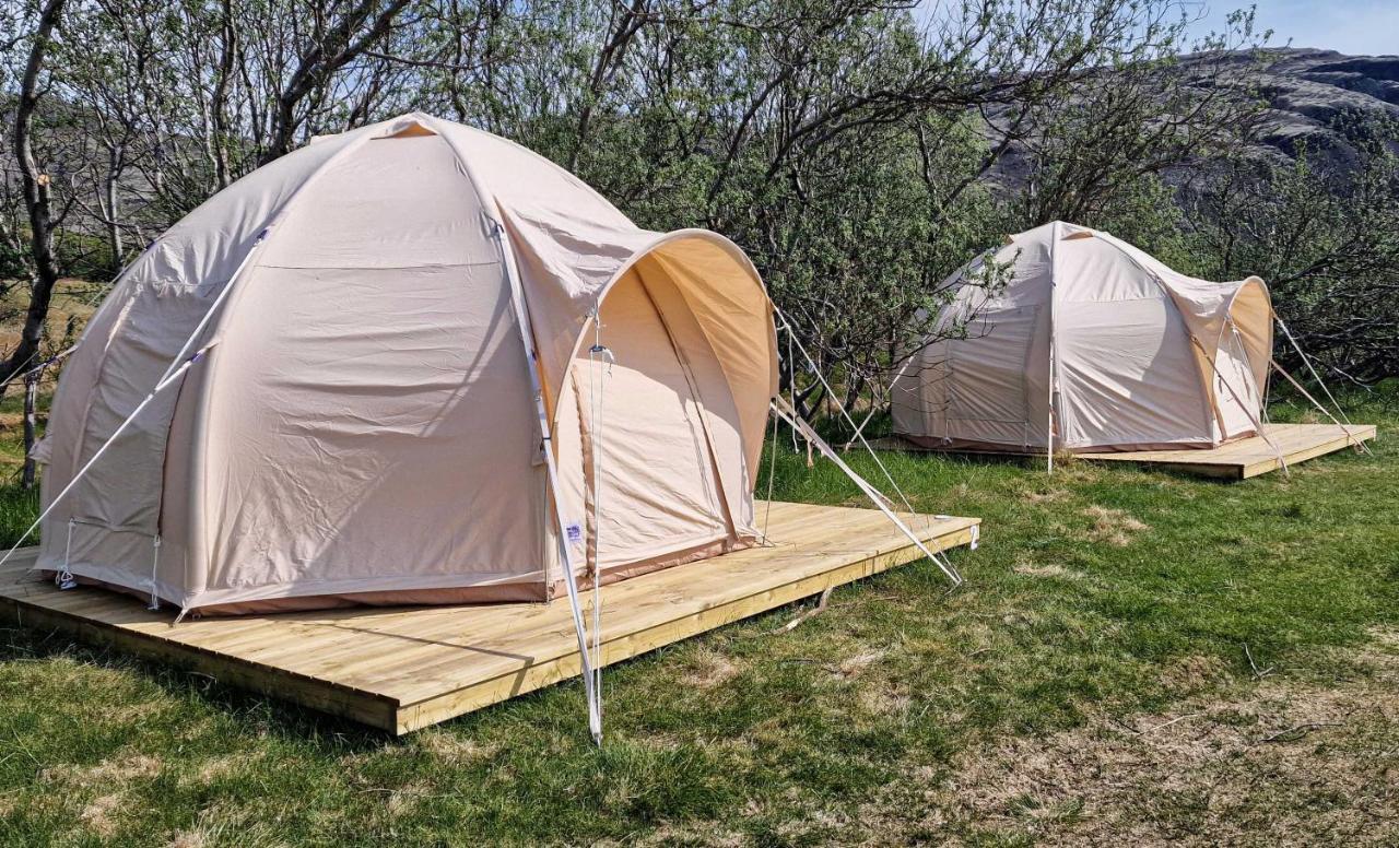 Haukafell Camping - Tents For Rents Хофн Экстерьер фото